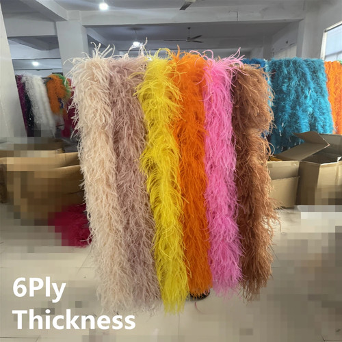 Luxury 6ply ostrich feathers - 6ply,