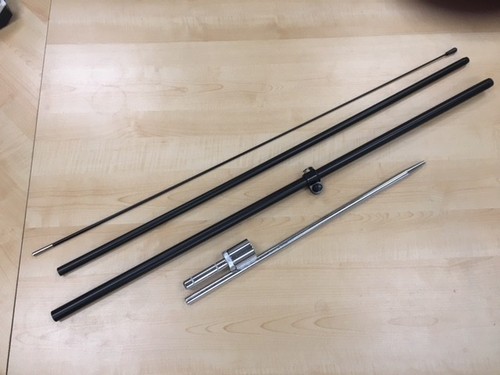 Feather flag pole set - ft,